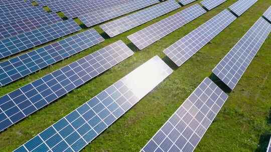 新能源碳中和光伏发电站