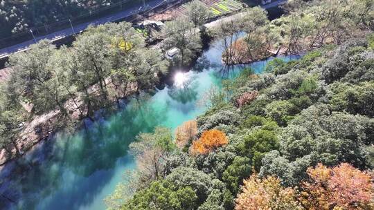 山水秋色 风景 自然