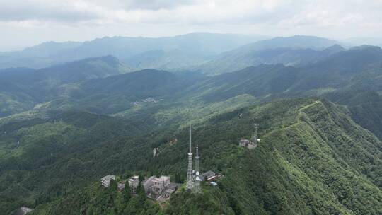 航拍江西井冈山5A景区