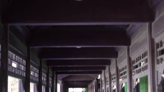 【镜头合集】古典长廊庭院园艺紫竹院公园