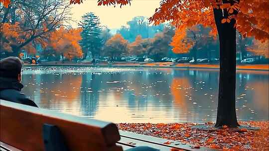 金秋秋分秋色立秋秋天深秋秋景大自然风景风