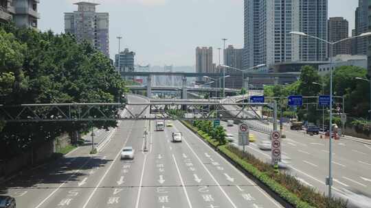 重庆繁忙发达的轨道交通延时视频素材模板下载