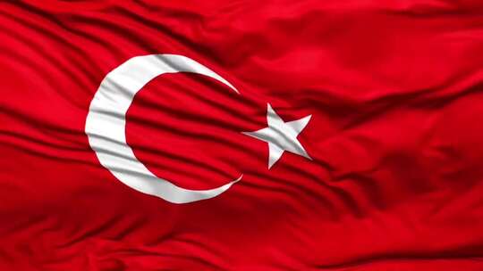 土耳其国旗视频素材模板下载