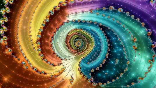 抽象宇宙螺旋图案素材