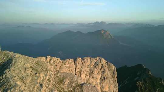 白云石，山脉，阿尔卑斯山，山峰