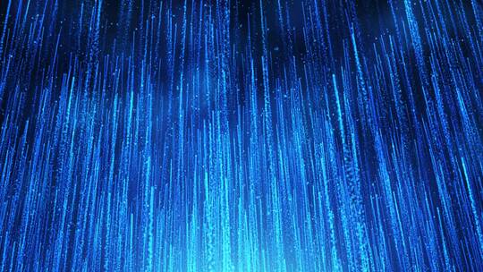 唯美蓝色粒子光线条纹晚会演出大屏背景视频