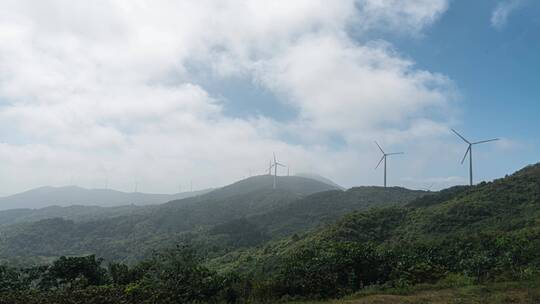 6k风力发电站延时摄影