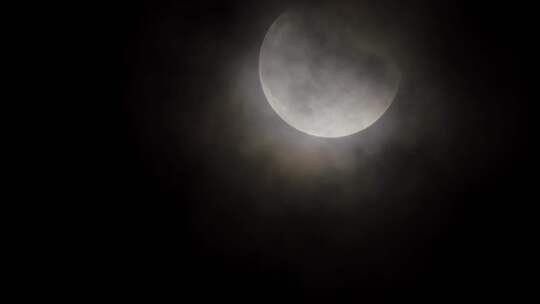 月亮升起 月 中秋明月视频素材模板下载