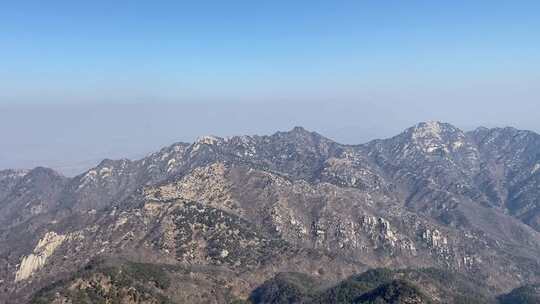 沂蒙山龟蒙景区，蒙山之巅俯瞰云海