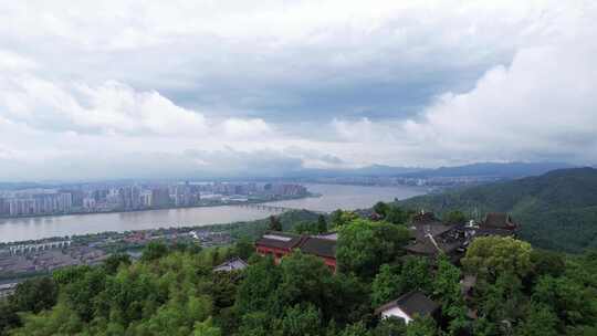玉皇山和钱塘江