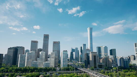 北京国贸CBD视频素材模板下载