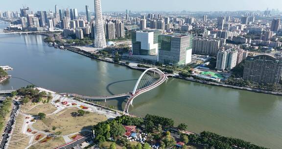 广州海心桥城市建筑地标
