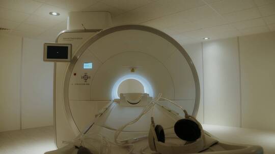 医院医疗设备ct扫描大脑ct磁共振mri视频素材模板下载