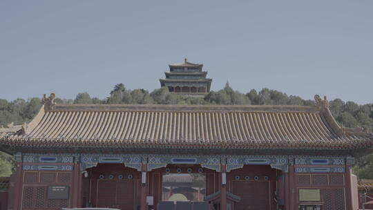 景山公园 北京古建筑