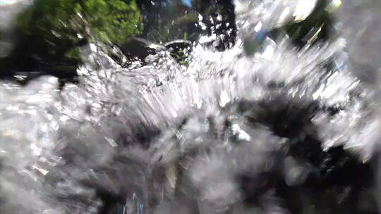 高速摄影激流的河水(3)