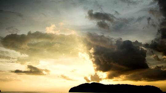 兰卡维岛的日落