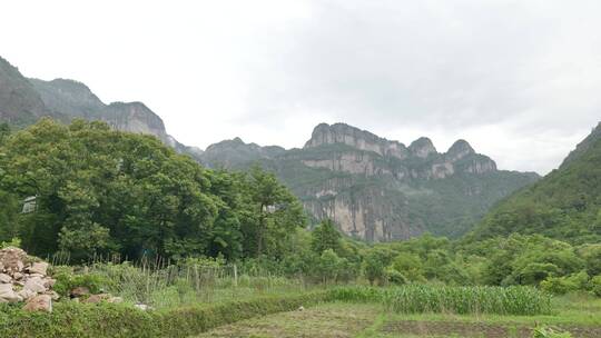 浙江温州楠溪江景区石桅岩