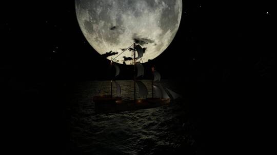 古代帆船 帆布船 帆船游艇 竞技 运动 海上