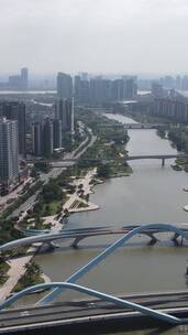 广州南沙城市建设航拍
