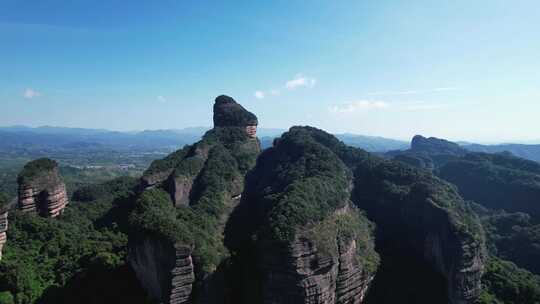 广东丹霞山5A景区航拍