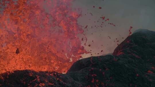 火山喷发地壳变化