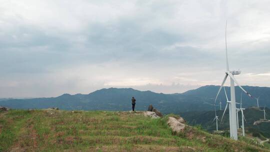 湖南郴州白阜岭航拍