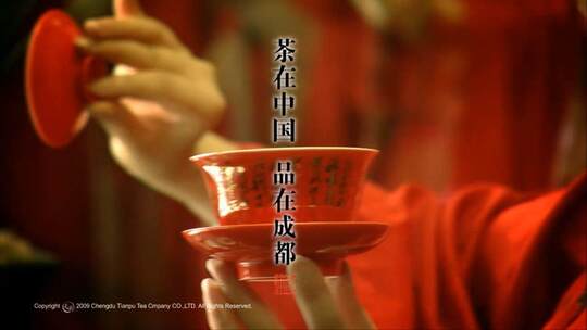 茶在中国品在成都宣传片素材