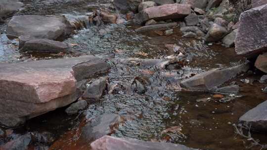 溪流 小溪 波纹 流水 山泉水