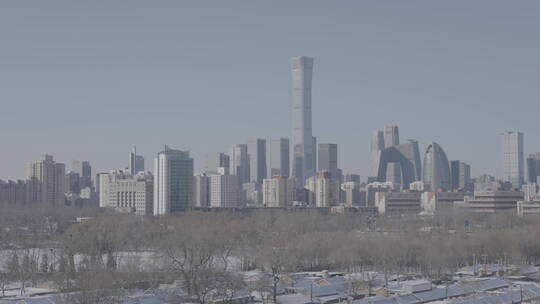 北京冬天雪景 北京冬季