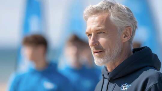 海滩团队建设阳光活力积极向上