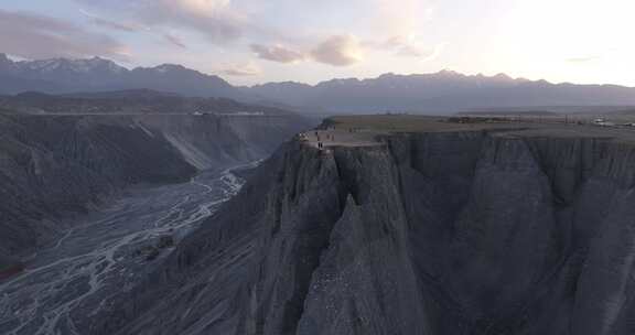 安集海大峡谷航拍