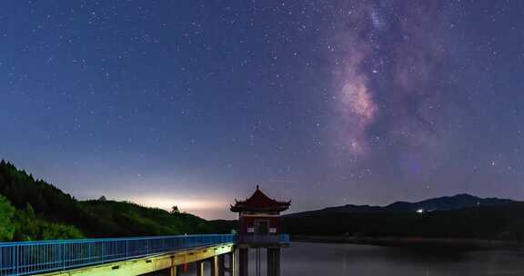 星空银河宇宙天空延时