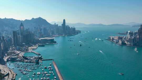 4K航拍香港9