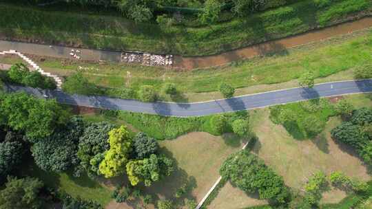 深圳南山区西丽湖（环西丽湖碧道）航拍