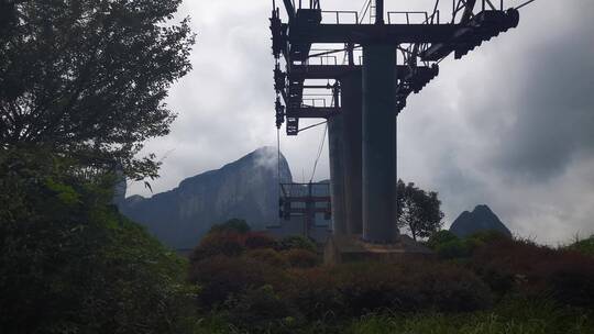 湖南 张家界 天门山 索道 旅游