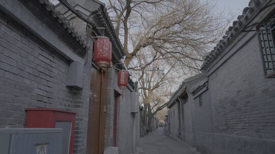 老北京胡同空镜