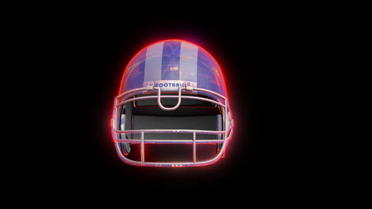 4K带通道赛博朋克元宇宙元素3D头盔