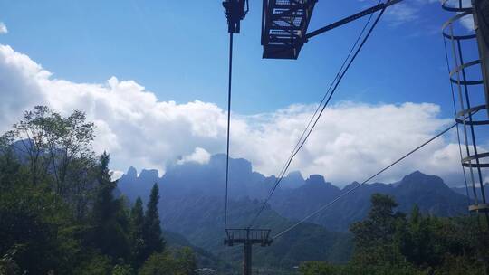 湖南张家界天门山高山索道观光