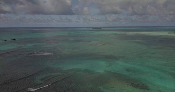 4K美国塞班海岛悬崖大海风光航拍