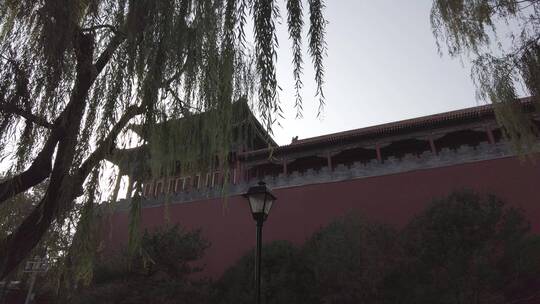 北京紫禁城故宫博物院游玩4K实拍镜头视频素材模板下载