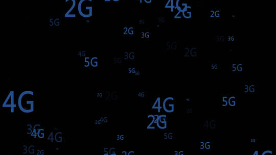 2G3G4G5G数字信息元素粒子冲屏视频带通道