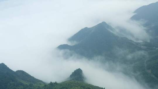 云雾山景