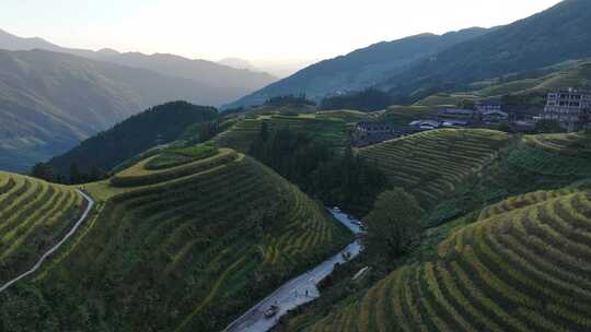 中国广西桂林市龙胜各族自治县龙脊梯田