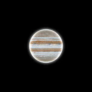 木星天体自转透明通道高清