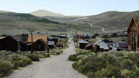 Bodie California-放弃采矿鬼城Daytime 9