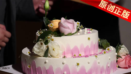 切蛋糕 吹蜡烛 生日 商务 节日 婚礼