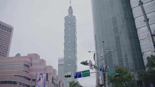 台湾台北街头8分钟视频素材模板下载