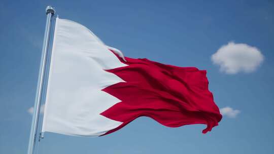 巴林旗帜视频素材模板下载