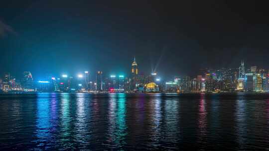 香港维多利亚港夜景