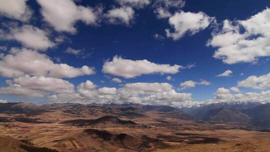 秘鲁安第斯圣谷全景视频素材模板下载